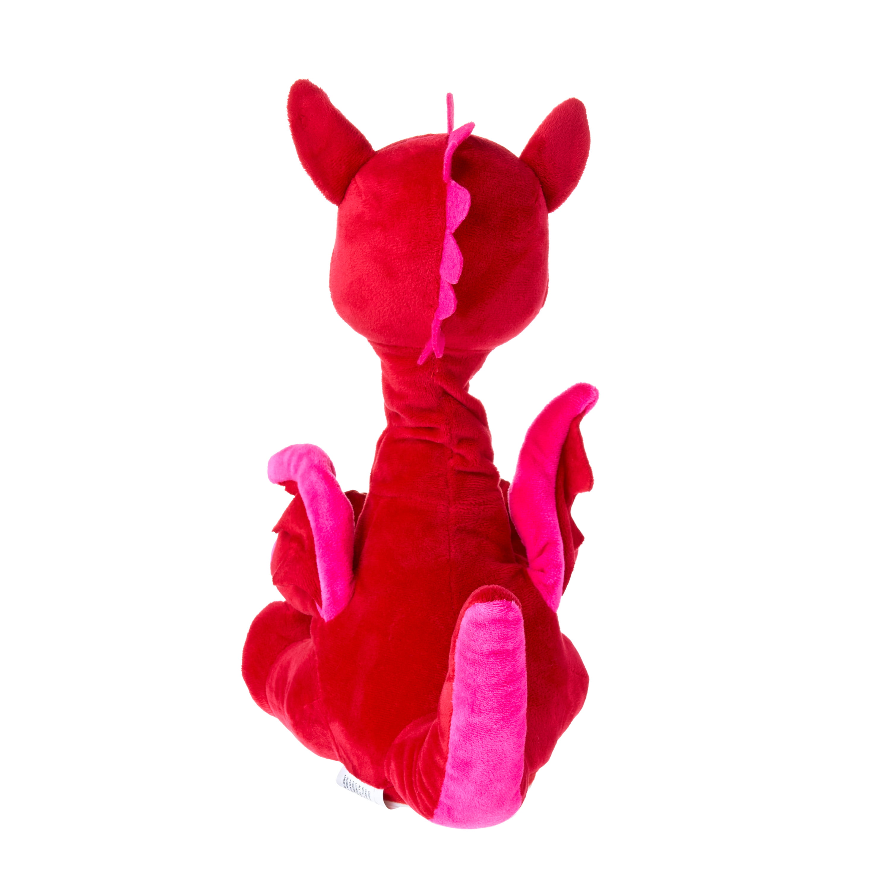 KidsofAmerica Valentines Musical Animated Spinning Dragon Plush Sings and Dances to Fireball Magic Power
