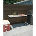 thumbnail image 2 of COSCO 4 ft. Fold-in-Half Portable Indoor/Outdoor Utility Table, Gray, 2 of 6