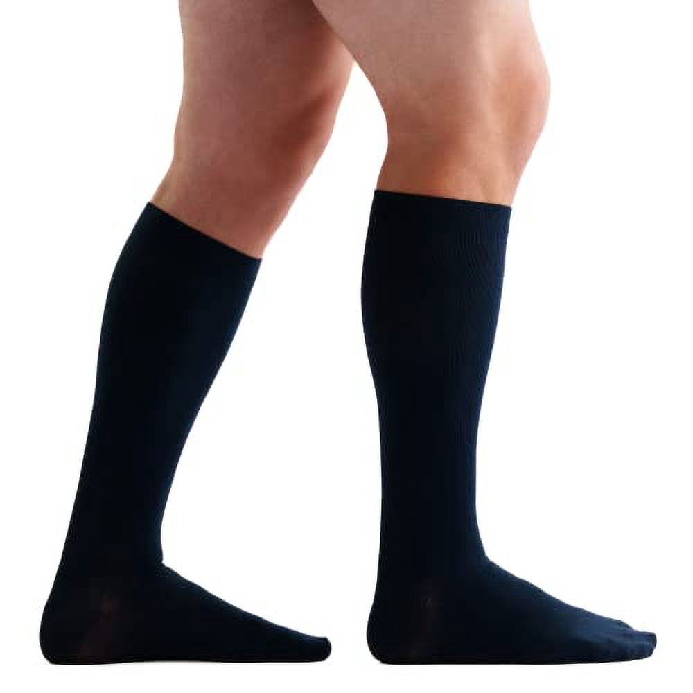 EvoNation Men’s Knee High 15-20 mmHg Graduated Compression Socks – Moderate Pressure Compression Garment