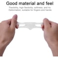 thumbnail image 4 of ZOUSSIQI Basketball Shooting Aid, 2.1cm Diameter Basketball 3 Point Shooting Trainer Finger Training Aid Equipment Shoot Lock for Improving Shot and Form(L-Transparent for Height Over CA919-60146, 4 of 8
