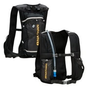 Nathan 6 Liter Hydration Pack w/Bladder Black/Marigold OSFA