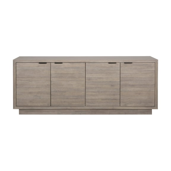 Contemporary Wood Sideboard in Barley Natural