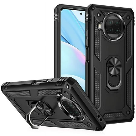 For Xiaomi Mi 10T Lite 5G Shockproof TPU + PC Protective Case with 360 Degree Rotating