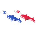 thumbnail image 3 of koolsoo 2 Pcs Flottant Porte-Clés Flottant Forme Flottant Porte-Clés pour les Sports Nautiques Bleu Rouge, 3 of 5