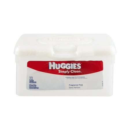 HUGGIES - Simply Clean Refreshing Baby Wipes, 72 Sheets