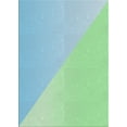 thumbnail image 1 of Ahgly Company Machine Washable Indoor Rectangle Transitional Magic Mint Green Area Rugs, 6' x 9', 1 of 7