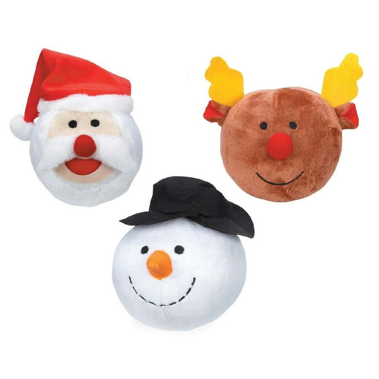 Holiday Dog Toys Snowball Gang