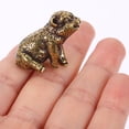 thumbnail image 2 of Estatuilla pequeña de latón con forma de cerdo, estatua de decoración del hogar, escultura de cerdo en miniatura, 2 of 5