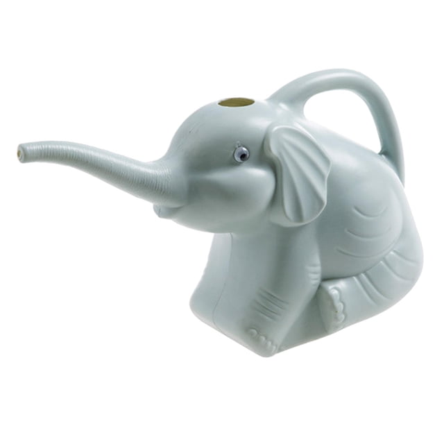 Arrosoir en Forme d'Éléphant pour Fleurs Succulentes en Pot Bleu