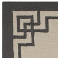 thumbnail image 5 of SAFAVIEH Four Seasons Yasim Bordered Runner Rug, Ivory/Charcoal, 2'3" x 8', 5 of 7
