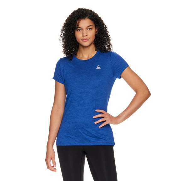 Reebok Women's and Women's Plus Legacy Core Knit Performance T-Shirt, Sizes XS-4X