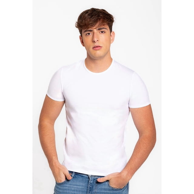 Camiseta cuello redondo manga Corta Diane & Geordi Colombia Microfibra XL
