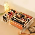 thumbnail image 6 of AHomest Big Acrylic Makeup Palette Organizer w/Removable Dividers ,8 Slots, 6 of 8