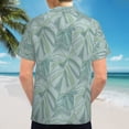 thumbnail image 6 of High Quality Hawaiian Shirts for Men Short Sleeve Aloha Beach Shirt Floral Summer Casual Button Down Shirts Blouses EHFKP7, 6 of 7