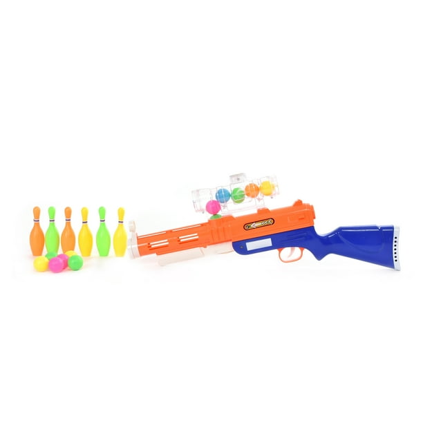 Playworld Rapid Fire! PingPong Game 6 Pieces Bowling 12 Pieces Ping