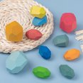 thumbnail image 4 of DYTTDG Piedra de madera para niños Juguete de bloques de construcción Juego de apilamiento Ofertas de juguetes de Navidad, 4 of 5