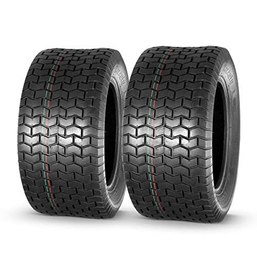 MaxAuto Pneus de Gazon 22x9.5-12 22x9.5x12 pour Tondeuse à Gazon et de Jardin 4 Plis, Ensemble de 2