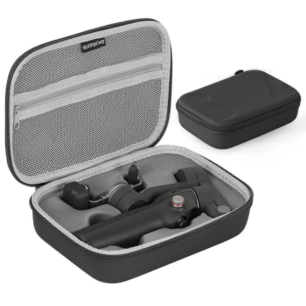 SUNNYLIFE O7P-B984 For DJI Osmo Mobile 7 Pro Storage Case Leather EVA Carrying Bag - Orange