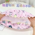 thumbnail image 3 of Gorro de ducha con patrón de Sanrio, gorro de ducha de doble capa, Hello Kitty, Melody Kuromi, a prueba de polvo, sanitario, gorro de dibujos animados, impermeable, cuidado del cabello, 3 of 5