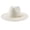 Beige, variant on Stylish Oversized Brim Sun Hat With Heart Detail Polyester Fabric For Outdoor
