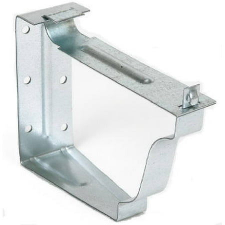 - AMERIMAX HOME PRODUCTS Snap Lok Fascia Bracket, Mill Finish Galvanized Steel, 5-In., 2-Pc. 29022
