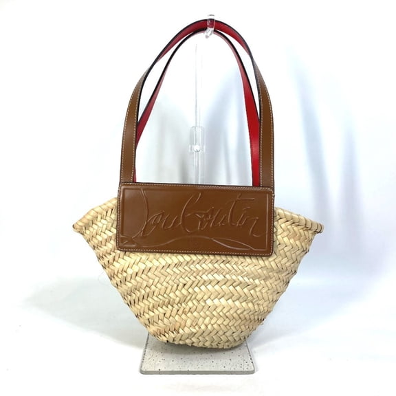 Pre-Owned Christian Louboutin 1215226 Basket Bag, Tote Shoulder Handbag,... (Good)