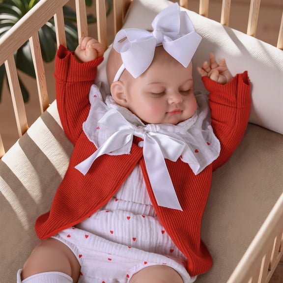 RSG Lifelike Reborn 20 Inch Soft Feeling Realistic- Poseable Handmade Real Life Baby Doll Girl for Kids & Collection