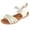 Blue, variant on Rokment Womens Ethnic Woven Flat Dressy Sandals Boho Beach Comfortable Open Toe Ankle Strap Low Heels Walking Summer Shoes for Vacation Travel 2026 Black Size 6.5
