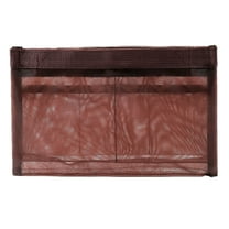 Small Handbag Organizer Insert with 6 Pockets | Translucent Mesh Makeup & Cosmetic Storage Bag | 8.7 x 5.9 Inch Purse Organizer for Women & Girls