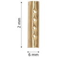 thumbnail image 2 of unbranded 150Ud Puntas De Cordones De Metal Dorado Para Reparar Y Cordones Con Material Resistente Y Uso Fácil, 2 of 6