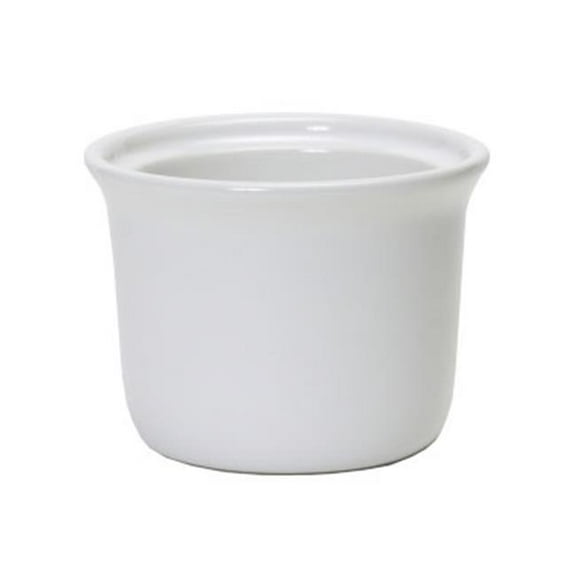 Tuxton China BWS-1605 Petite Marmite 16 oz. - White - 1 Dozen