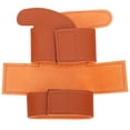 thumbnail image 2 of Funda protectora profesional para trompeta, color marrón, de cuero, para válvula, 2 of 14