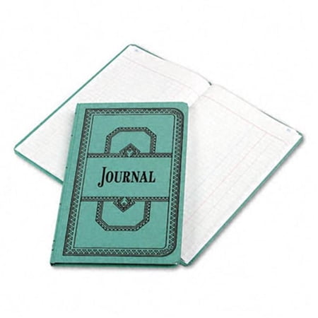 Boorum & Pease Record/Account Book- Journal Rule- Blue- 150 Pages- 12 1/8 x 7 5/8