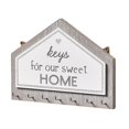 thumbnail image 1 of MesaSe Wood Key Hook Holder Wall Hanging Organizer，Rustic Wall-Mounted Key Holder for Keychain Retro Wall Hanging Key Organizer Rack, 1 of 9