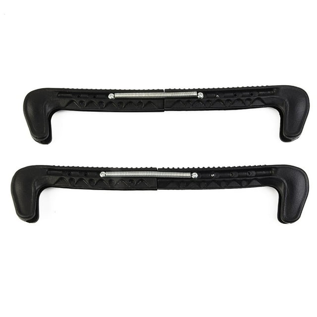 Ice Skate Blade Covers Ice Skate Guards Hockey Skates Adjustable Protective black