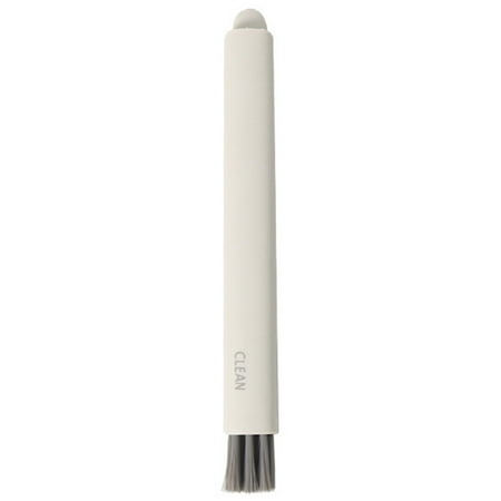 

Coffee Machine Crevice Cleaning Brush Plastic Long-Handled Bean Grinder Powder Brush Groove Cleaning Brush White