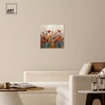 thumbnail image 4 of Beautiful Garden Bloom Impressionism Wall Art /Monet And Van Gogh Inspired Art Canvas Wall Art by Art Remedy, Gallery Wrapped, 24" x 24", 4 of 8