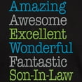 thumbnail image 3 of CafePress - Son In Law Amazing Fantastic Dark T Shirt - Men's Classic Graphic Cotton T-Shirt, 3 of 4