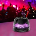 thumbnail image 3 of Boovnll Veilleuse, Haut-Parleur Bluetooth Magnétique Portable Multifonction Haut-Parleur Bluetooth Magnétique Cyber Magnétique Mini Haut-Parleur Bluetooth avec Lumière Multicolore RVB, Veilleuses à Brancher au Mur, 3 of 9