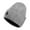 Gray, variant on Women Men Heated Beanie Hat,Electric Rechargeable Warm Winter Heated Fleece Cap