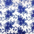 thumbnail image 2 of Ivy Bridal Lace Sequins Beaded Scallop Fabric for Dresses 52’’ BTY&nbsp;(Blue), 2 of 6