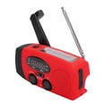 thumbnail image 3 of ABS Hand Cranking Generate Electricity Solar Charging LED Light Disaster Prevention Emergency AM/FM Radio with NOAA Function, 3 of 5
