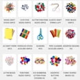 thumbnail image 4 of DIY Arts Kit,And Supplies Kit Materials With Box 2000 Pieces Set Craft Materials With Supplies Kit 2000 And Set Diy Box Educational Craft Kit 2000 Pieces With Box Educational Set Craft Materials Koeb, 4 of 5