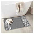 thumbnail image 2 of Sinatra Silver Bath Accessories Rug Mat - 32" W x 21" L, 2 of 2