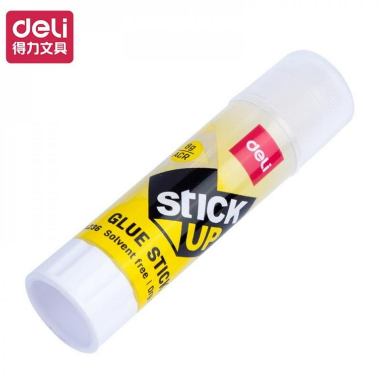 Clearance Sale 12pcs/ Box Deli High-Viscosity Solid Glue Quick-drying and Durable Glue Stick School Student Office Supplies