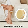 Metene Shower Body Brush, Exfoliating Bath Scrub Brush with Massage