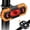Black, variant on Bike Turn Signals with Speaker, Rear Bike Light Remote Control, Bicycle Back Blinker USB Rechargeable, IPX4 Waterproof, 5 Flashing Modes, 80dB, Ultra Bright Warning Cycling Tail Light for Night
