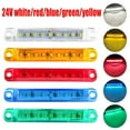 thumbnail image 3 of 1 Pce 24V 9 LED Indicateurs de Signalisation Latérale Auto Lumières Externes Feu Arrière, 3 of 10