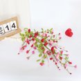 thumbnail image 4 of Hioecau Guirlande en Forme de Cœur pour la Saint-Valentin pour Porte d'Entrée Baies Artificielles Rouges Roses Guirlande en Forme de Cœur pour Décoration de Mariage Noël Fête Jardin Patio Fenêtre Mur, 4 of 8