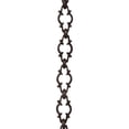 thumbnail image 2 of Rch Hardware Decorative Antique Solid Brass Chain For Hanging Lighting - Motif Unwelded Links (1 Foot), 2 of 4